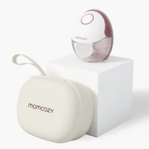 Pompa de san Portabila SINGLE - MOMCOZY M6  - Rosu 1 buc