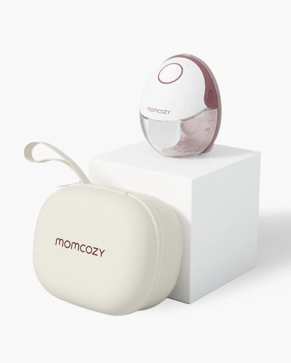 Pompa de san Portabila SINGLE - MOMCOZY M6  - Rosu 1 buc