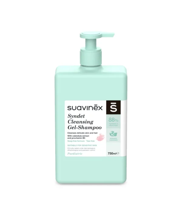 GEL DELICAT PENTRU CORP SI PAR SYNDET - SUAVINEX 750 ml