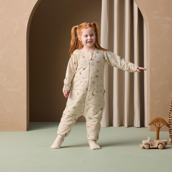 Sac Pijama pentru copii Bumbac 2.5 Tog - Ergopouch Savannah 12-24 Luni - imagine 2