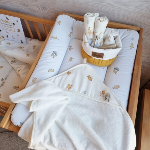 Saltea pentru Infasat Schimb Moale si usoara - LUCKY DUCKY 50x70 - imagine 3