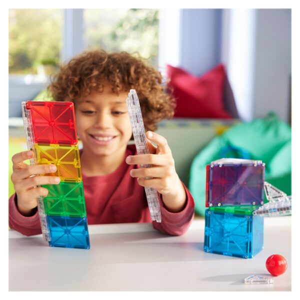 MAGNA-TILES Rail Racers, 33 piese - imagine 2