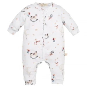 Salopeta bebelusi Bumbac Organic - Baby Shower