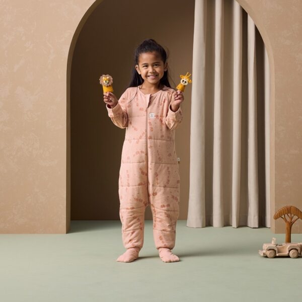 Sac Pijama pentru copii Bumbac 2.5 Tog - Ergopouch Parada Animale 2-3 Ani - imagine 3