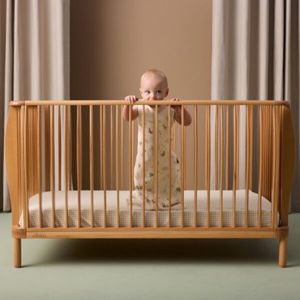 Saculet dormit Bumbac Jersey  8-24 luni - 1.0 Tog Parada Elefanti ErgoPouch - imagine 13