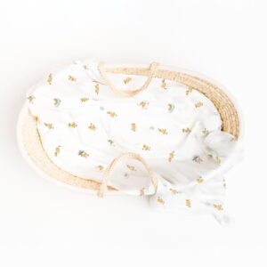 Muselina Swaddle bambus 120x120 cm - Lucky Ducky
