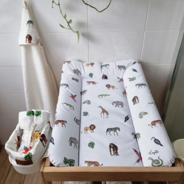 Saltea pentru Infasat Schimb Moale si usoara - Jungle 50x70 - imagine 2