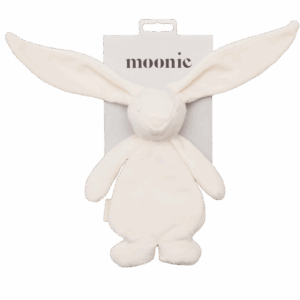 Doudou comforter bebelusi  - Iepuras Moonie Cream Personalizabil