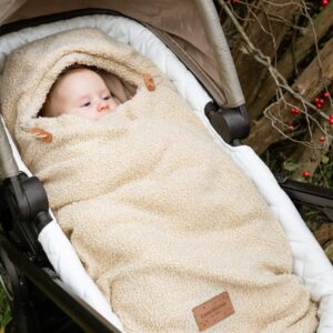 Sac landou Carucior / Scoica   0-12 luni - Teddy Warm Beige