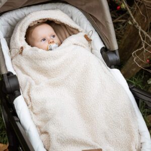 Sac landou Carucior / Scoica   0-12 luni - Teddy Light Beige