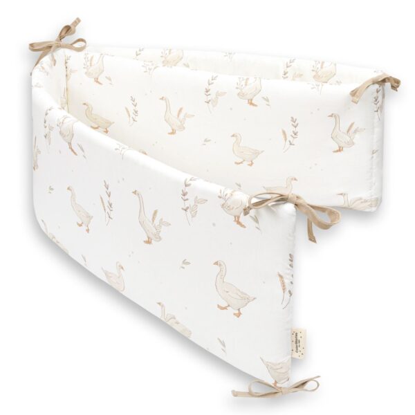 Protectie Bumper laterala patut Bumbac - Happy Goose 210 cm