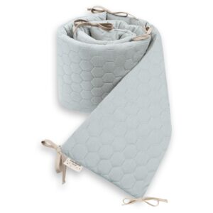 Protectie Bumper laterala patut Bumbac - Velvet Olive 210 cm